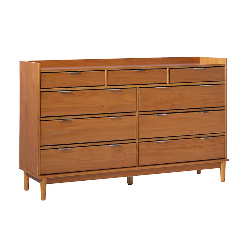 Middlebrook Modern Gallery Top Solid Wood Dresser