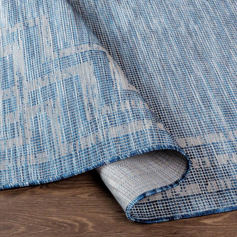 Brian Traditional Border Outdoor Area Rug
