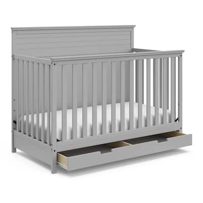 Storkcraft Homestead 5-in-1 Convertible Crib with Drawer