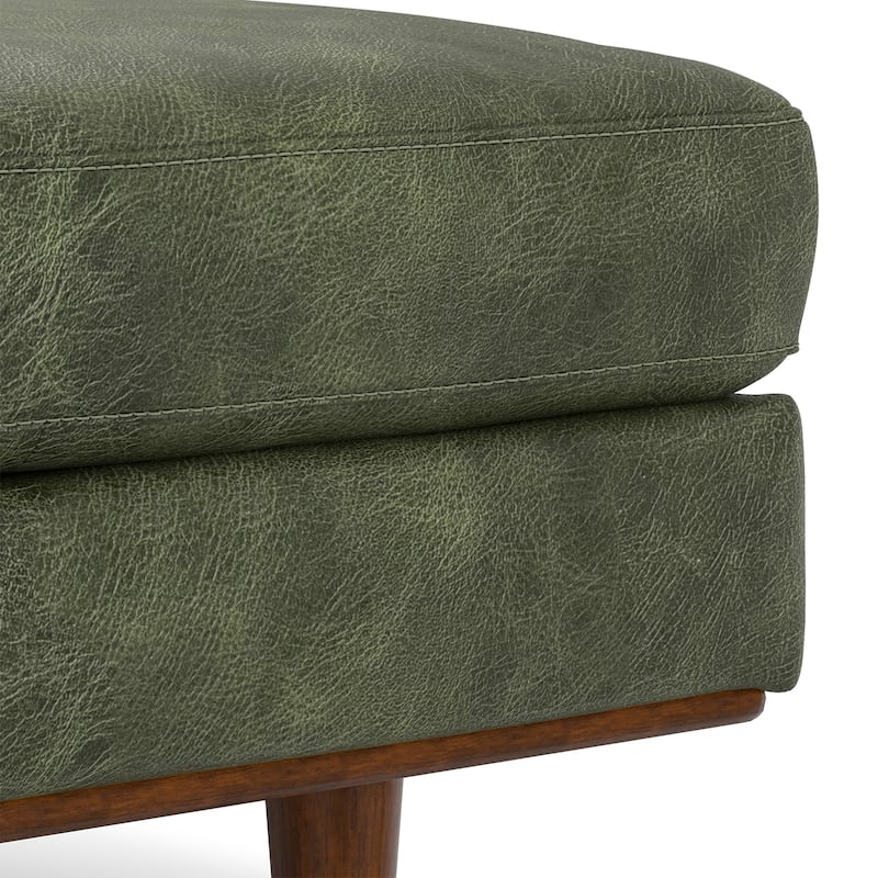 WYNDENHALL Brixley 33 inch Wide Mid-Century Modern Table Ottoman