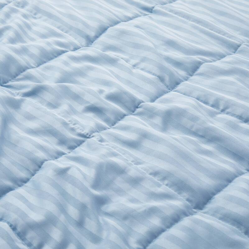 Hotel Quality Luxury Lightweight Jacquard Soft Bed Blanket with Satin Trim, Cozy and Warm