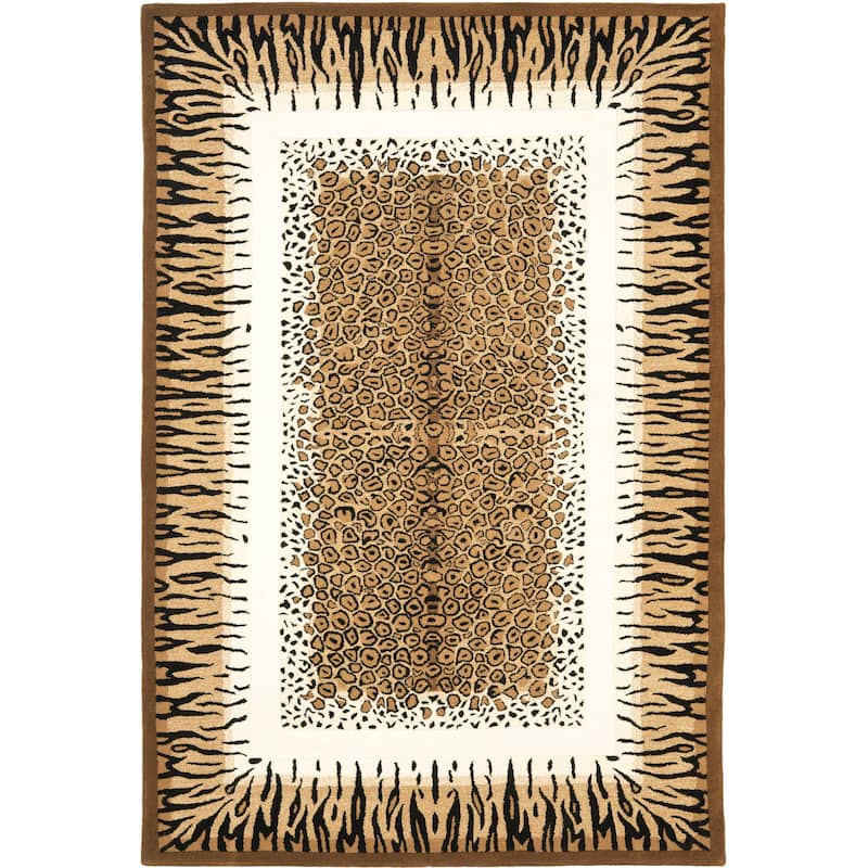 SAFAVIEH Handmade Reelika Doshie Modern Animal Wool Rug - 9' x 12' - Assorted