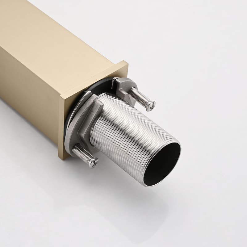Single Hole Faucet with Deck Bathroom Sink