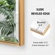 preview thumbnail 10 of 66, Rectangle Metal Framed Beveled Edge Bathroom Vanity Mirror