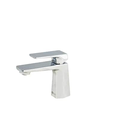 STYLISH Single Handle Bathroom Faucet - Faucet Height: 5 7/8" | Spout Height: 4 1/16"