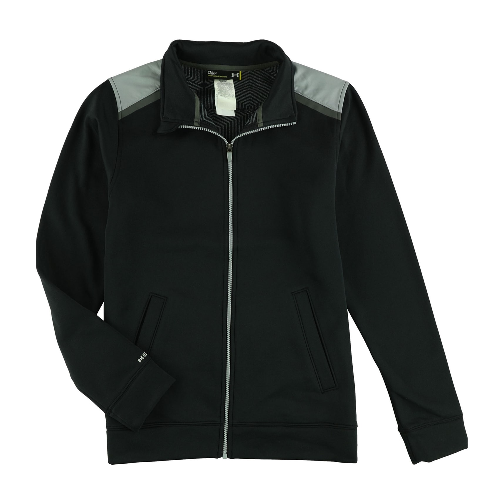 Small Black Under Armour Men/'s UA Threadborne Fleece Full Zip Hoodie New