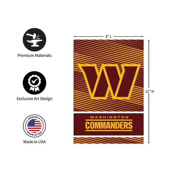 Commanders Decor Washington Commanders Foam Core Wall Decor - Bed Bath & Beyond - 40001560