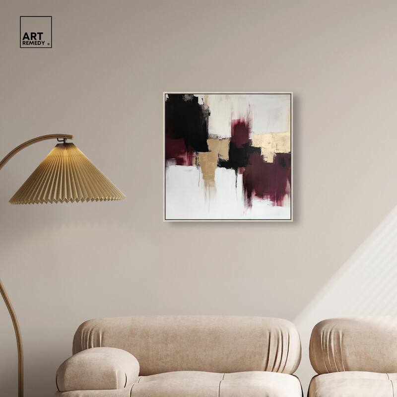 Golden Dusk III Canvas by Art Remedy