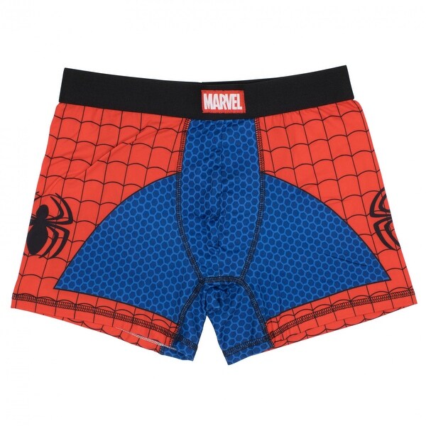 SpiderMan Costume Suit Mens Underwear Boxer Briefs - Bed Bath