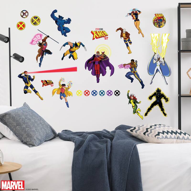 RoomMates Marvel's X-MEN '97 Characters Peel and Stick Wall Decals