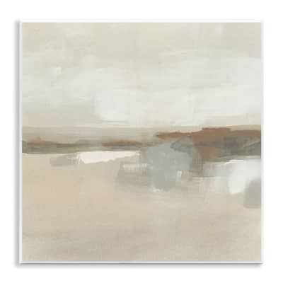 Stupell Abstract Neutral Land Wall Plaque Art Design By June Erica Vess