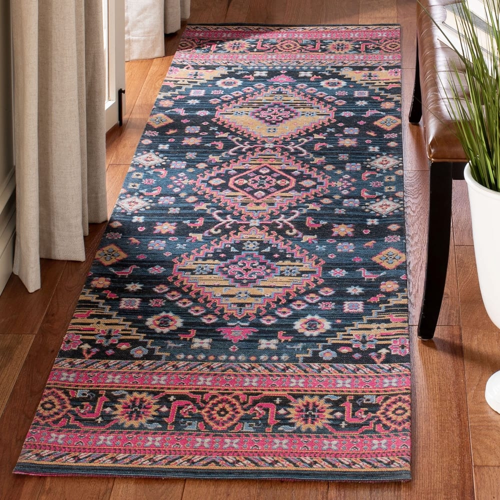 SAFAVIEH Classic Vintage Boho Lenette Oriental Cotton Rug