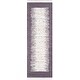 preview thumbnail 114 of 159, SAFAVIEH Handmade Flatweave Montauk Nevyana Cotton Rug 2'3" x 7' Runner - Ivory/Purple