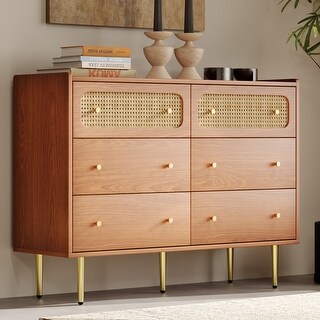 6 Drawer Floor Storage Drawer Rattern Cabinet - Bed Bath & Beyond ...