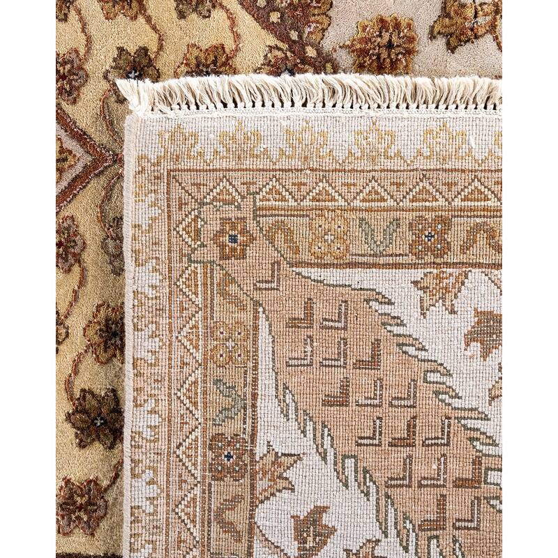 Tabriz One-of-a-Kind Hand-Knotted Area Rug, Beige - 8' 1" x 10' 2"