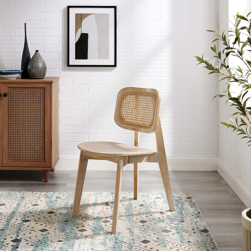 Habitat Wood Dining Side Chair - Grey