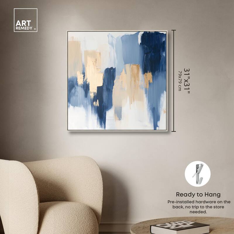 Soothing Hues I Canvas by Art Remedy