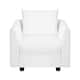 Option Accent Chair,Bright White