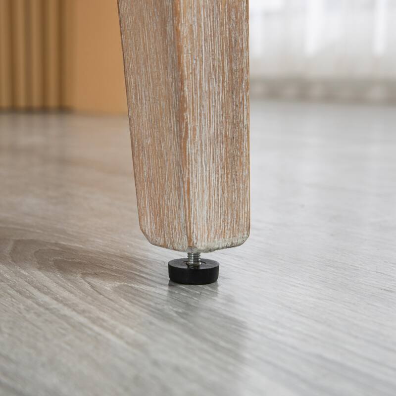 Counter Height Bar Stools Set of 2 with Wood Legs