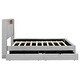 preview thumbnail 25 of 29, Queen Platform Bed with RGB LED, Trundle, and Storage