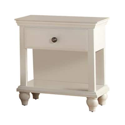 Nightstand With One Drawer And Shelf