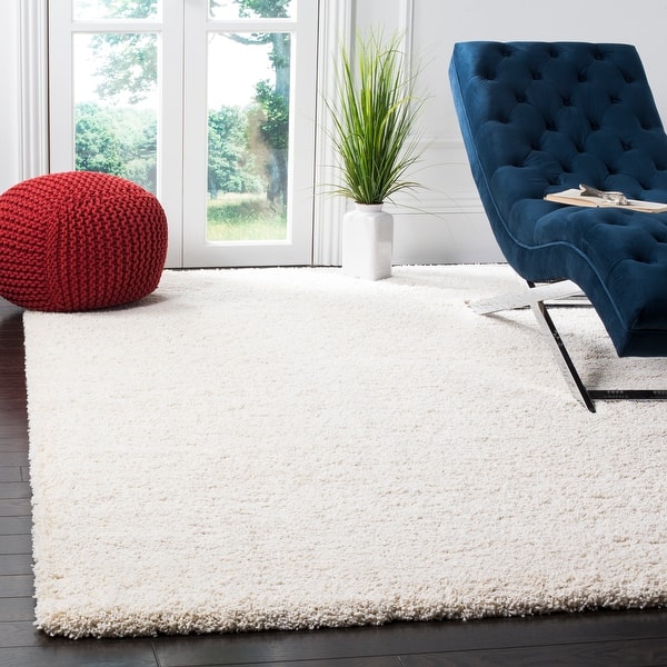 slide 2 of 131, SAFAVIEH Milan Shag Maibritt 2-inch Thick Area Rug 10' x 14' - Ivory