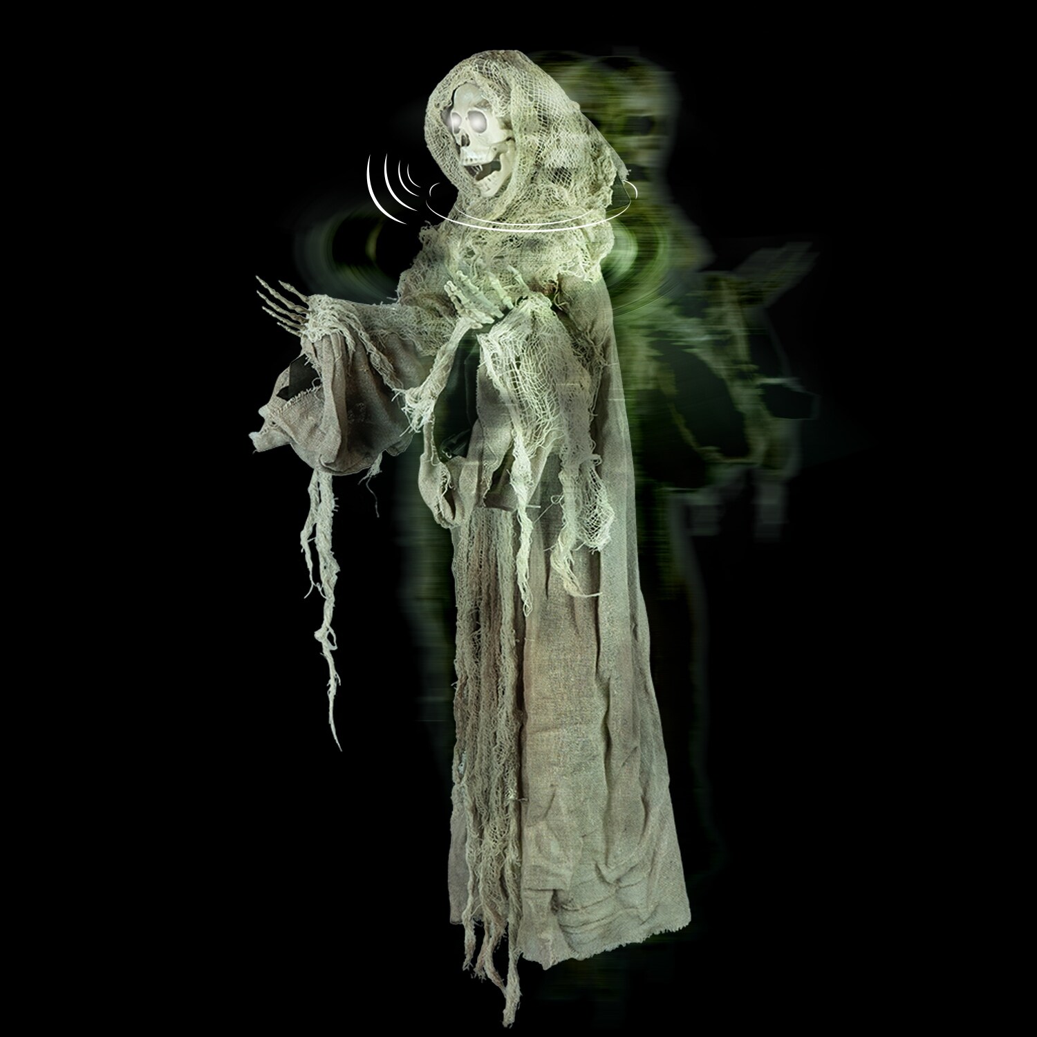 Shop Holidayana Animatronic Floating Skeleton Motion Activated