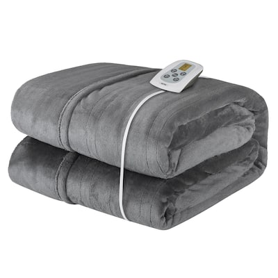 Oversized Electric Plush Heated Blanket