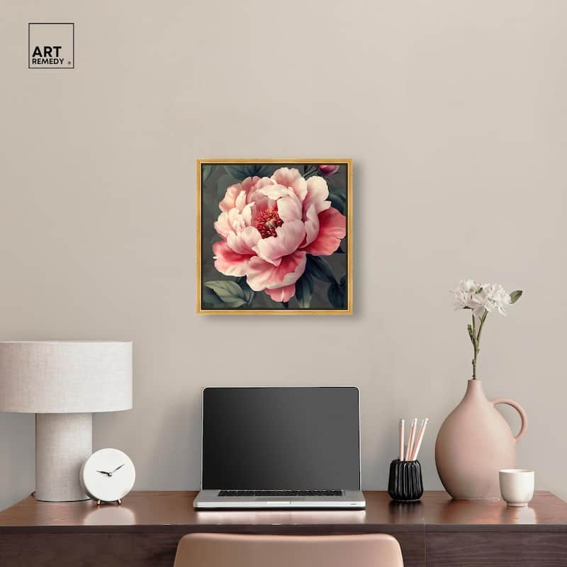 Opal Bloom II Canvas by Art Remedy