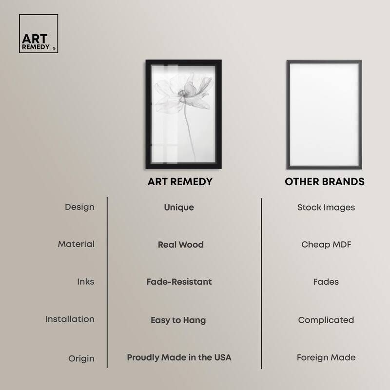 Fragile Beauty I Shadowbox by Art Remedy