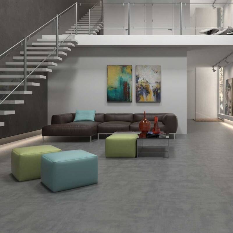 The Tile Life Studio 12x24 Gris Porcelain Floor & Wall Tile