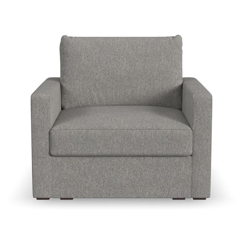 Flexsteel Stain-Resistant Performance Fabric Modular Chair - 41" x 35" x 37"