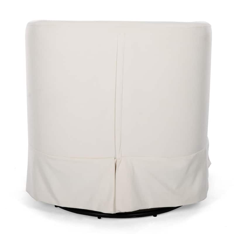360º Rotating Upholstered Swivel Chair - 26.38 x 27.36 x 29.33