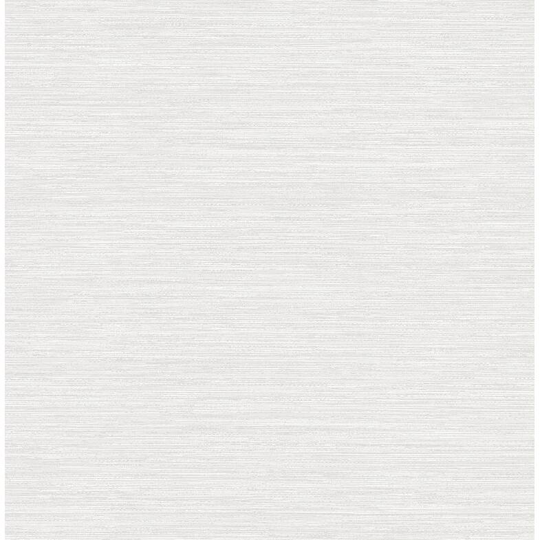 Advantage Cantor Light Grey Faux Grasscloth Wallpaper
