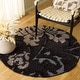 preview thumbnail 13 of 79, SAFAVIEH Florida Shag Hilde Floral 1.2-inch Thick Rug