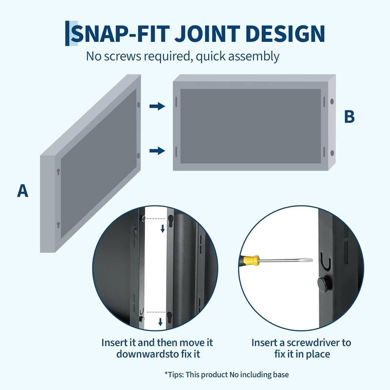 18x18x12 in Snap-Together Metal Raised Garden Bed Modern Black Square Planter With Base