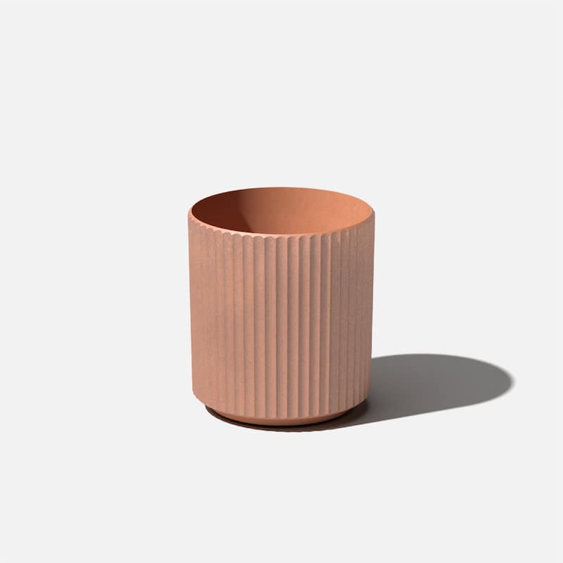 Veradek Demi Series Demi Round Planter - 12 inch - Terracotta