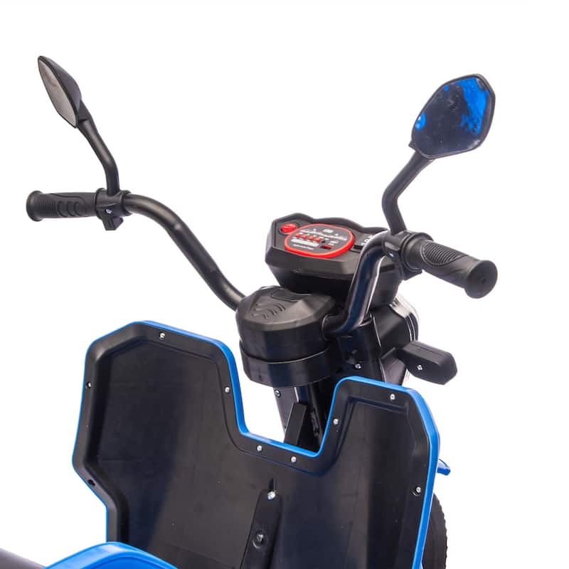 Blue Ride-On Truck Off-Road Toy Car Ride on Car Electric Car Toy