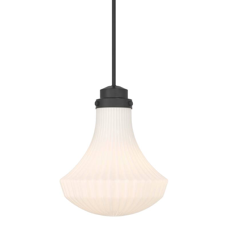 Savoy House 7-0108-1 Bartlet 14" Wide LED Pendant - Matte Black