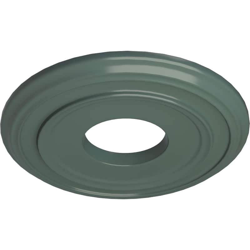 12 3/8"OD x 4"ID x 1 1/8"P Classic Ceiling Medallion
