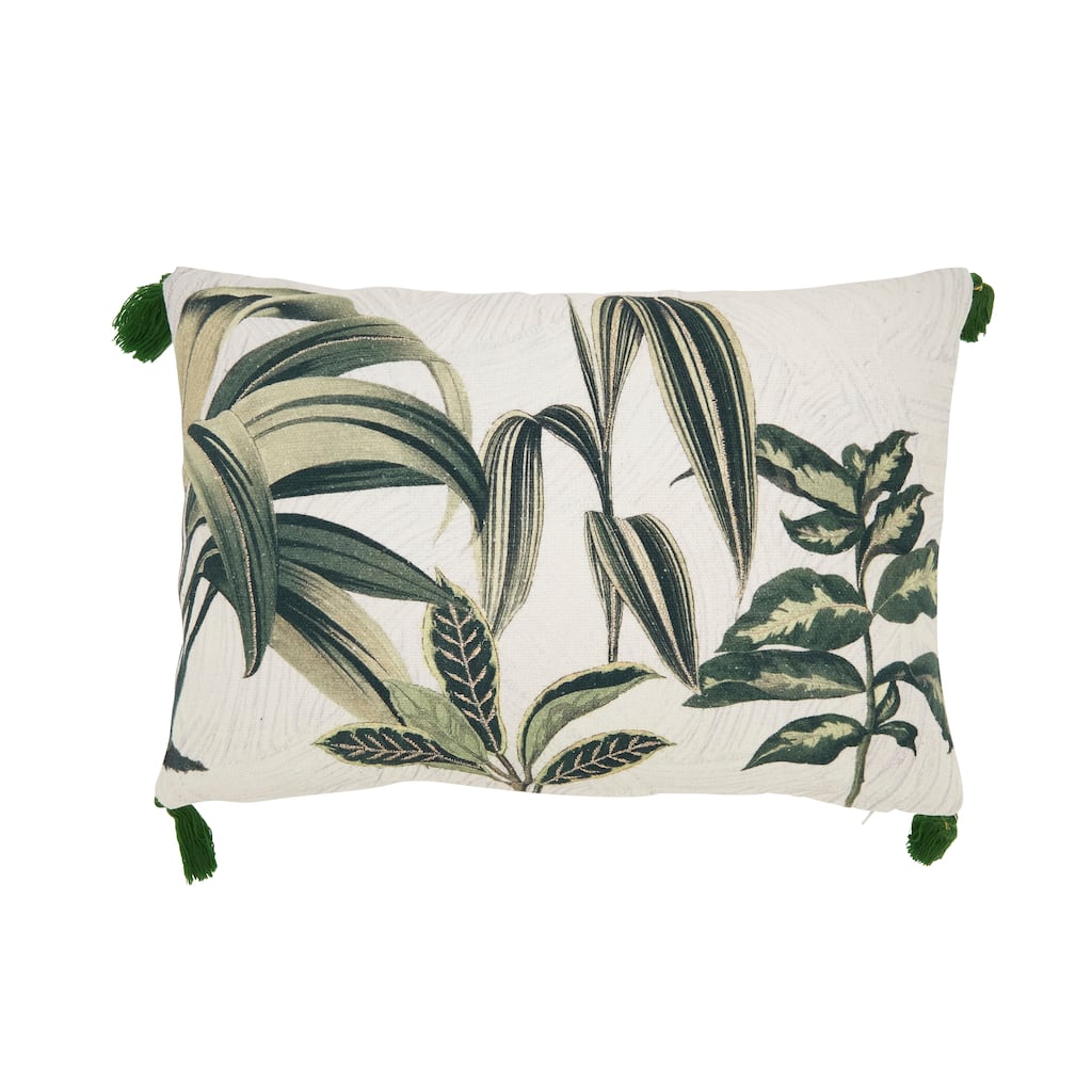 Palm Tree Throw Pillow