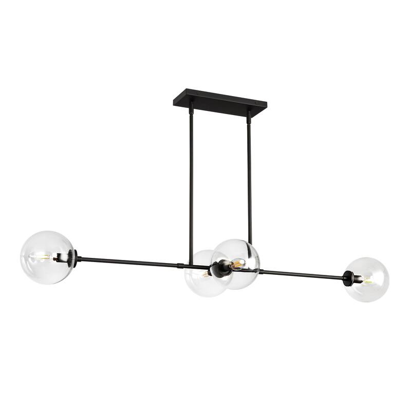Alora Lighting LP549448 Cassia 4 Light 13" Wide Linear Pendant