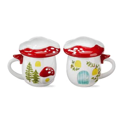Mushroom Lidded Mug