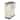 happimess Beni Kitchen Trash/Recycling 16-Gallon Double-Bucket Step-Open Trash Can, Chrome