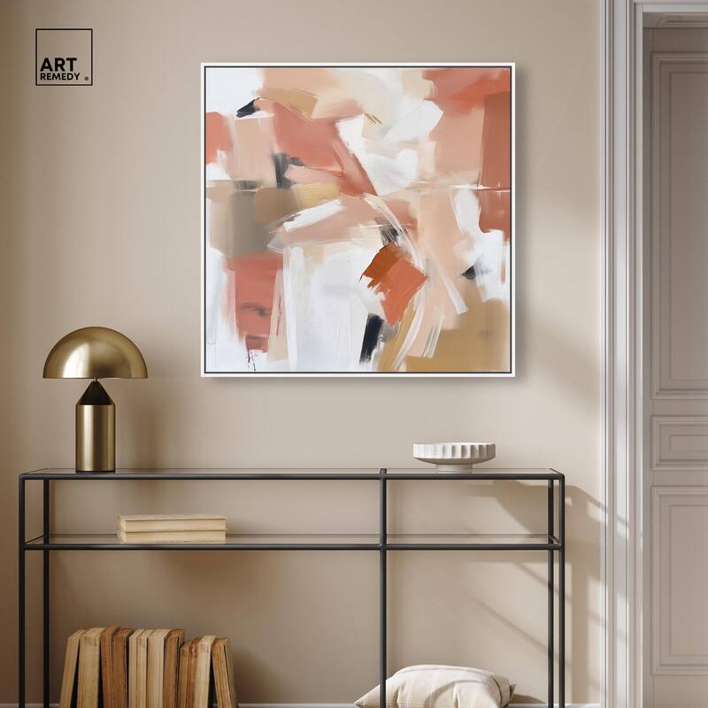 Rose and Rust I Canvas by Art Remedy