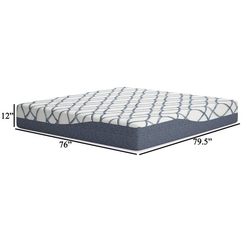 Himy King Mattress, High Density Memory Foam, 12 Inch Cool Comfort
