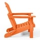 preview thumbnail 11 of 12, Laguna Outdoor 5-Piece Adirondack Chair With Square Coffee Table Conversation Set