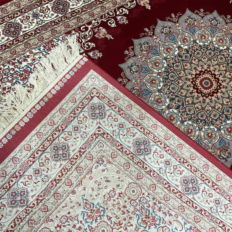 HERAT ORIENTAL Handmade Kashmiri Wool Rug - 4' x 6'