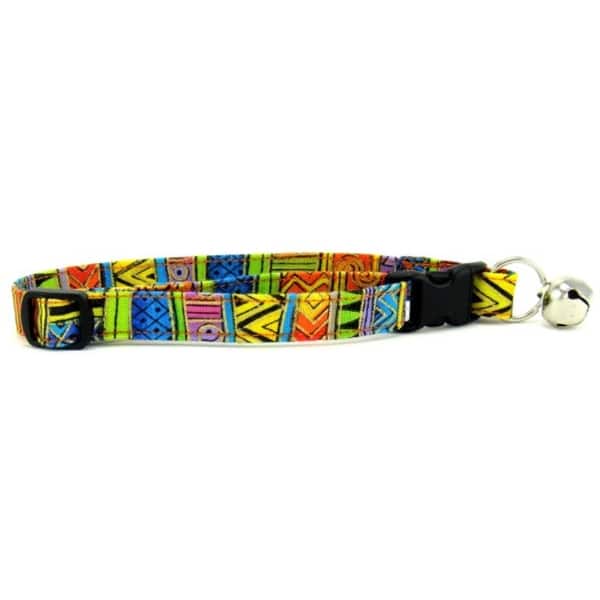 Shop Bright Swirls Stripes Cat Collar Overstock 22846987