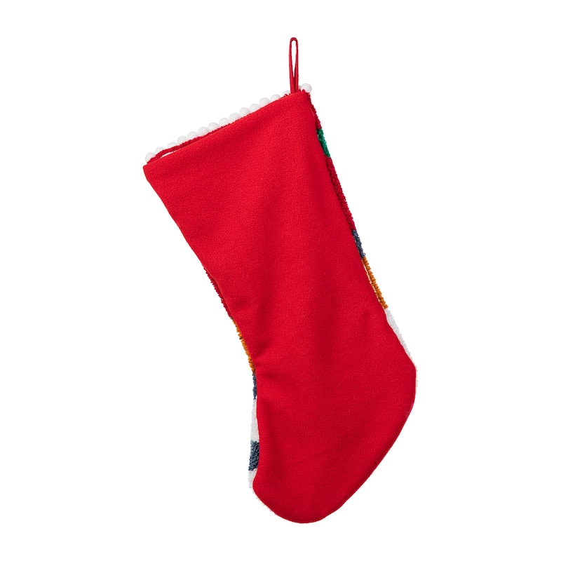 Glitzhome 21"L Gingerbread Man Hooked Stocking or Stocking holders